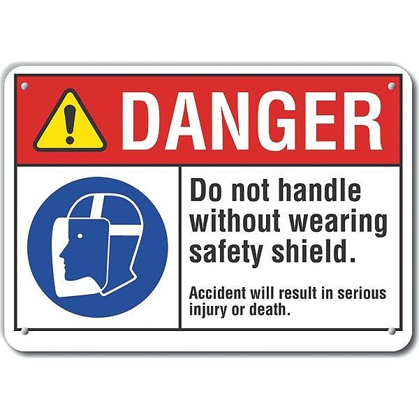 Decal, Danger Do Not Handle, 14x10