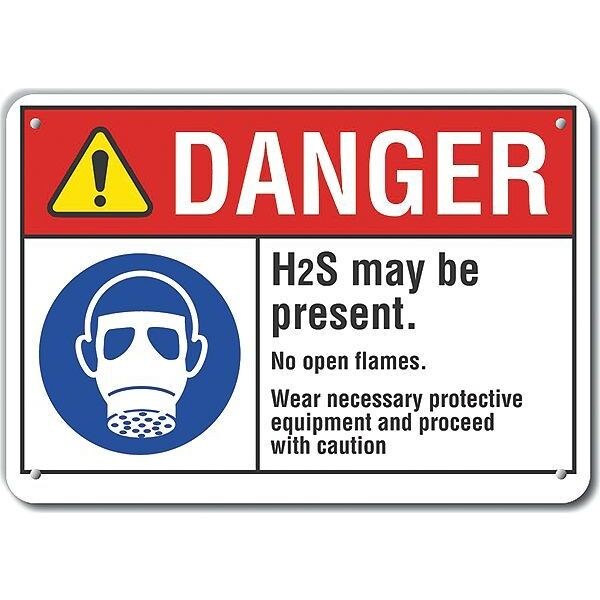 Alum Danger H2S Maybepresent, 10