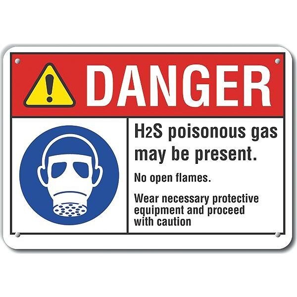 Alum Danger H2S Poisonous, 10