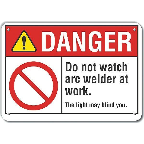 Alum Danger Do Not Watch Arc, 14