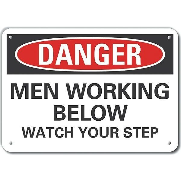 Reflalum Danger Men Working, 10