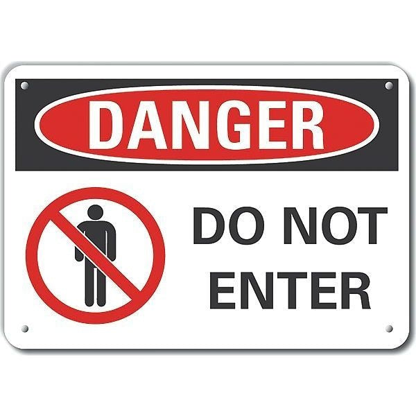 Reflalum Danger Do Not Enter, 10