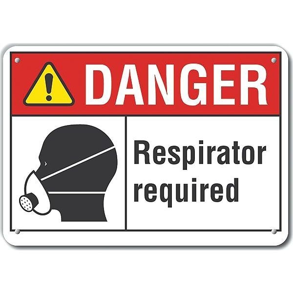 Reflalum Danger Respirator, 10