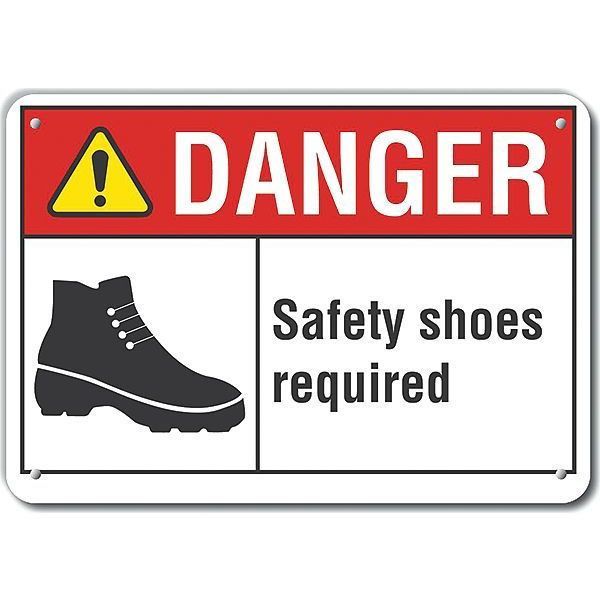 Reflalum Danger Safety Shoes, 14