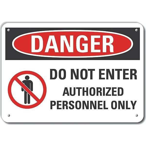 Reflalum Danger Do Not Enter, 14