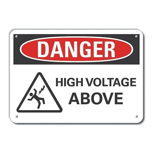 Alum Danger High Voltage Above, 10