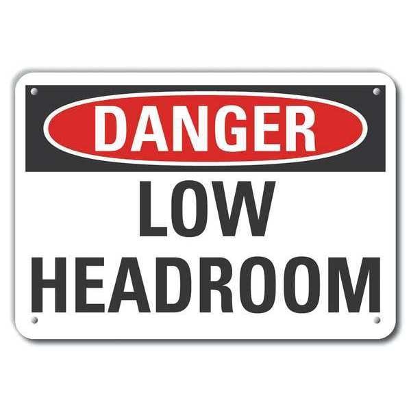 Refl Alum Danger Low Headroom, 14