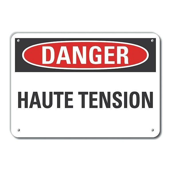 Decal, Danger Haute Tension, 14x10