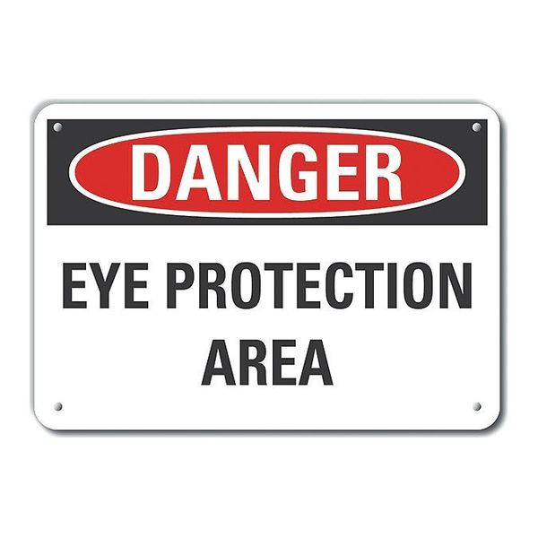 Refl Alum Danger Eye, 14