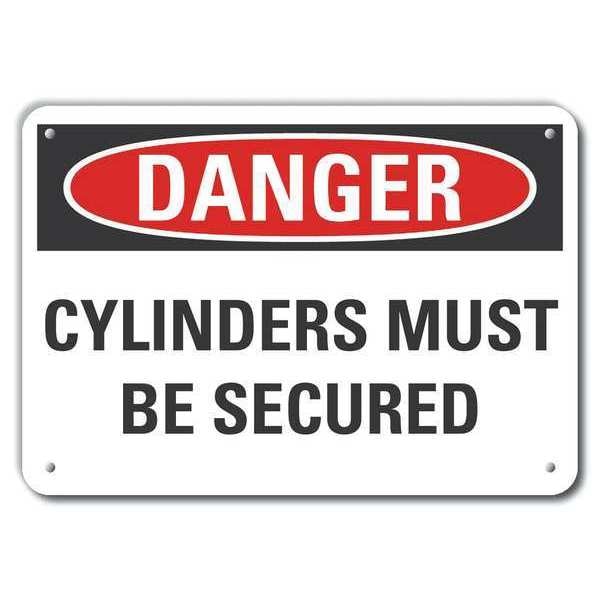 Alum Danger Cylinders Must Be, 10