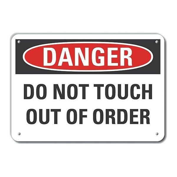 Alum Danger Do Not Touch Out, 14