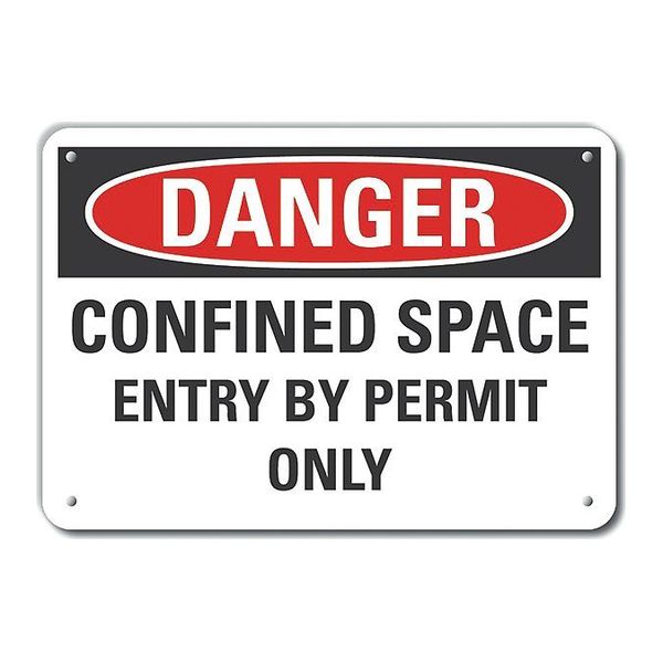 Alum Danger Confined Space, 14