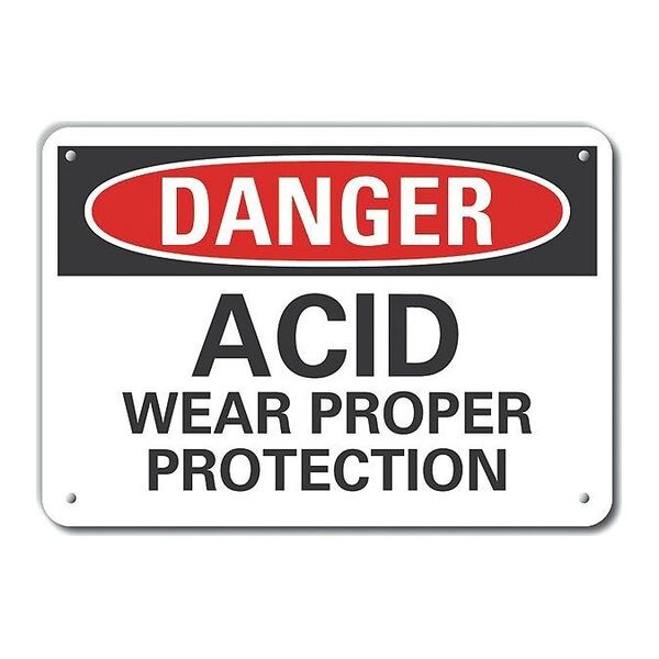 Alum Danger Acid Wear Proper, 14