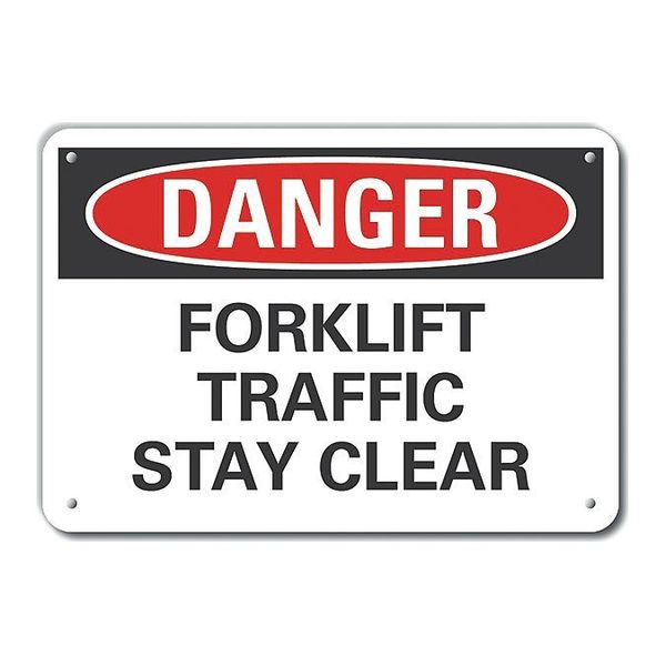 Alum Danger Forklift Traffic, 10