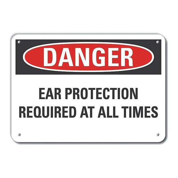 Refl Alum Danger Ear, 14