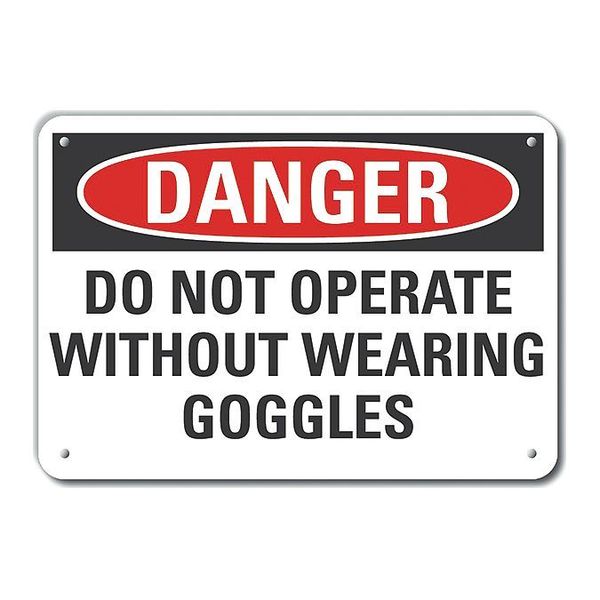 Decal, Danger Do Not Operate, 10x7