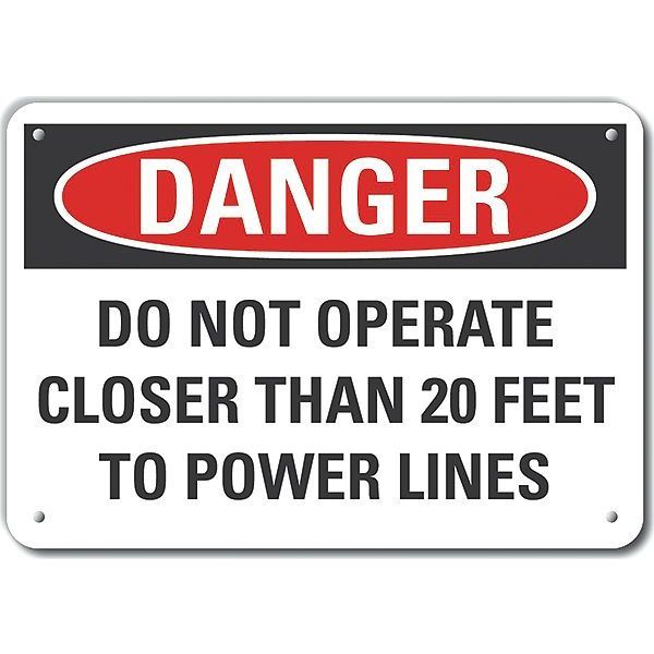 Decal, Danger Do Not Handle, 14 x 10