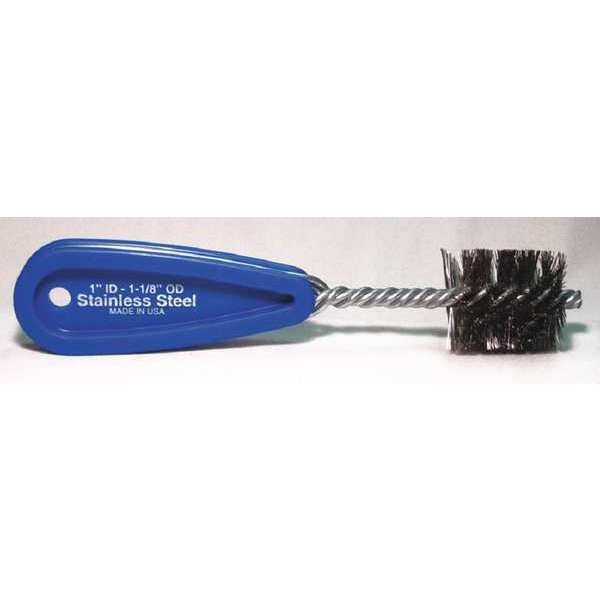 Stainless Steel Premium plumbing copper fitting brush, Plastic
