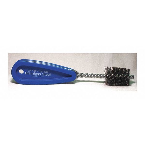 Stainless Steel Premium plumbing copper fitting brush, Plastic