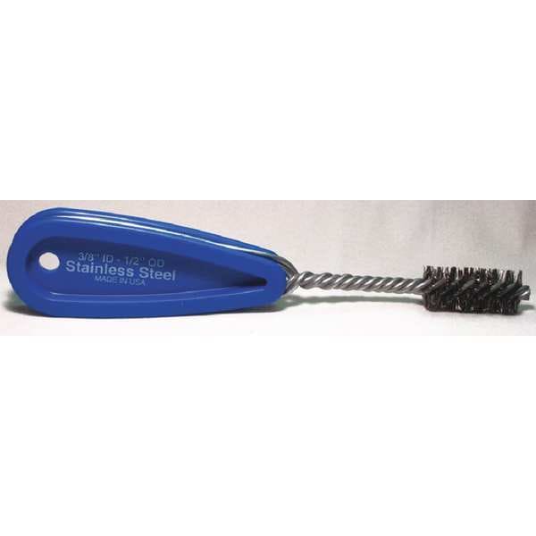 Stainless Steel Premium plumbing copper fitting brush, Plastic