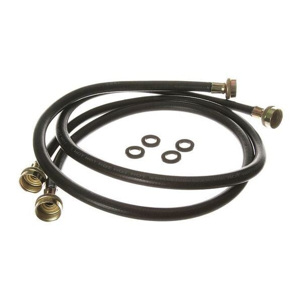 Inlet Hose, Rubber, 4 ft.