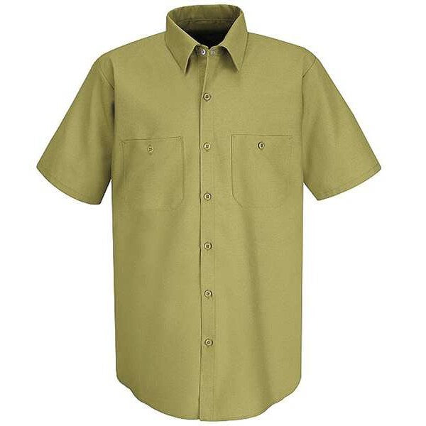 Short Slv, Khaki, 65 per PET/35 Ctn, 2XL