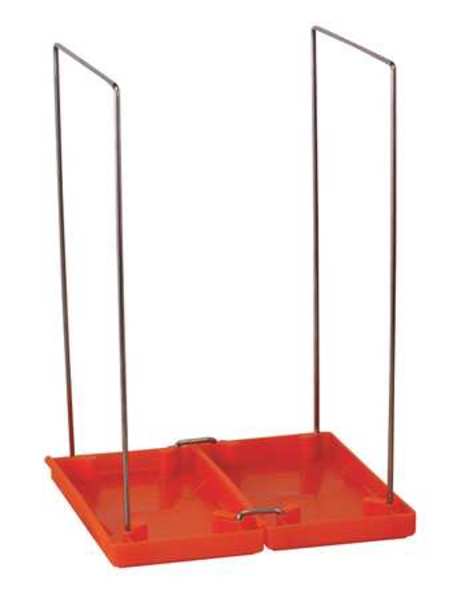 Biohazard Bag Holder, 21-1/2 In. H