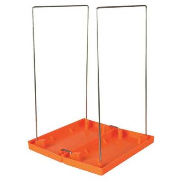 Biohazard Bag Holder, 27-1/8 In. H