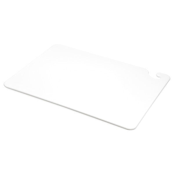 Cutting Board, 20 x 15 x 1/2 In, White