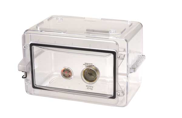 Mini Desiccator Cabinet, Clear, 10 In L