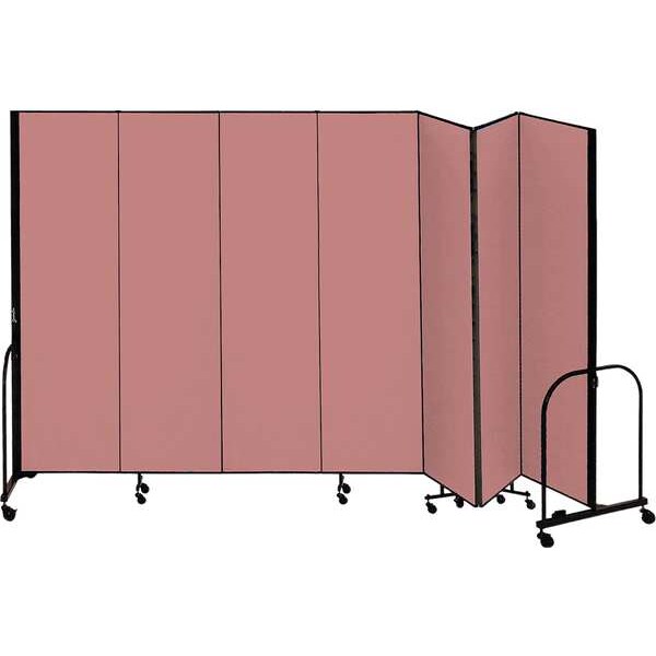 Partition, 13 Ft 1 In Wx7 Ft 4 In H, Mauve