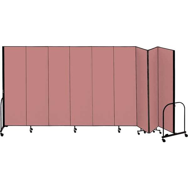 Partition, 16 Ft 9 In W x 4 Ft H, Mauve