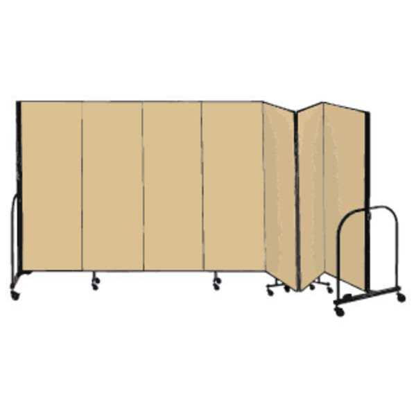 Partition, 13 Ft 1 In W x 6 Ft H, Beige
