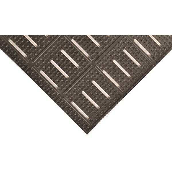 Drainage Holes Antifatigue Mat 4 Ft W x 6 Ft L, 3/8 In