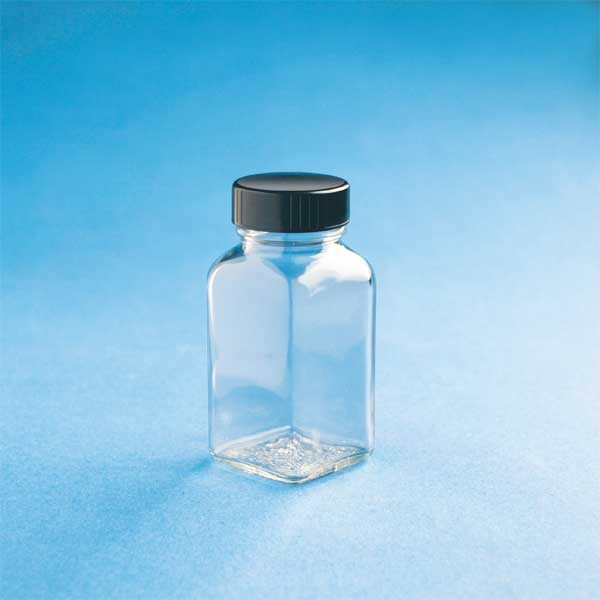 Square Tablet Bottle, 30mL, Vinyl, PK288