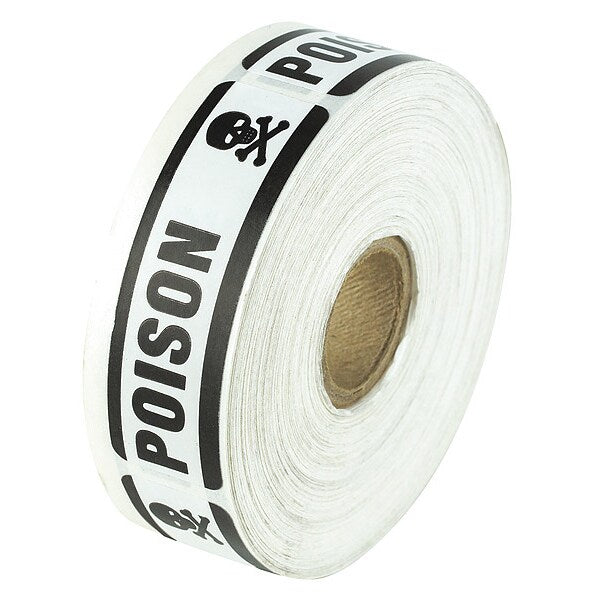 Label, 2-7/8 In. W, 7/8 In. H, PK500, LB132312