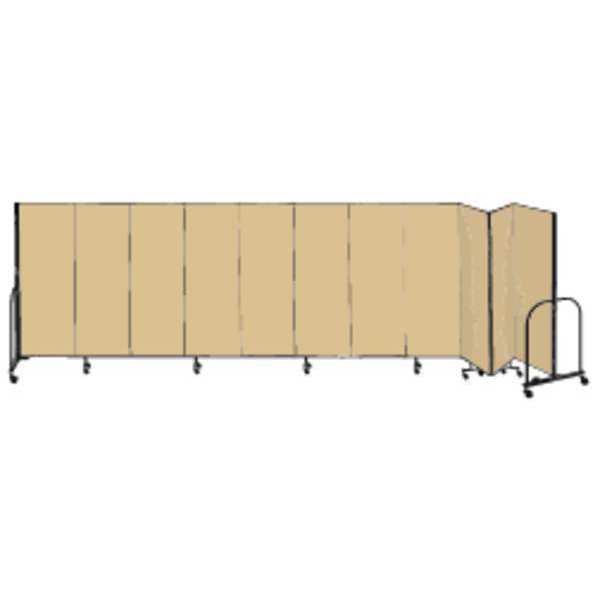 Partition, 20 Ft 5 In W x 6 Ft H, Beige