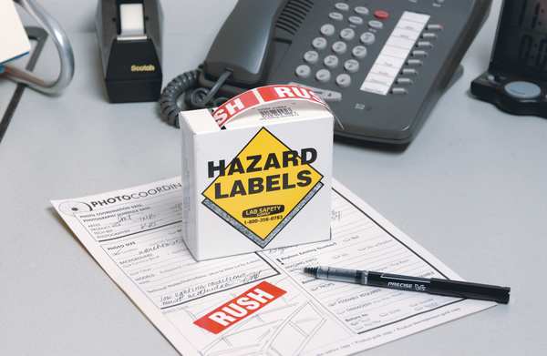 Label, 7/8 In. H, 2-7/8 In. W, PK500, LB132285