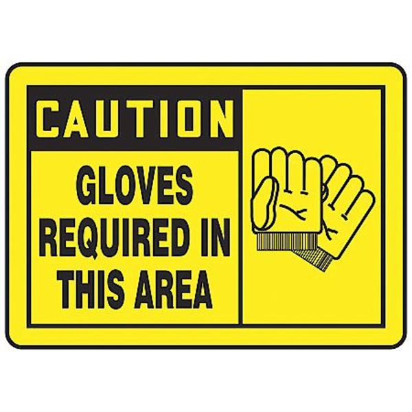 Safety Label, 3-1/2 In. H, 5 In. W, PK5, LPPE623VSP