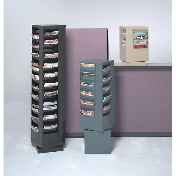 Magazine Display 44 Compartments, 14-1/8