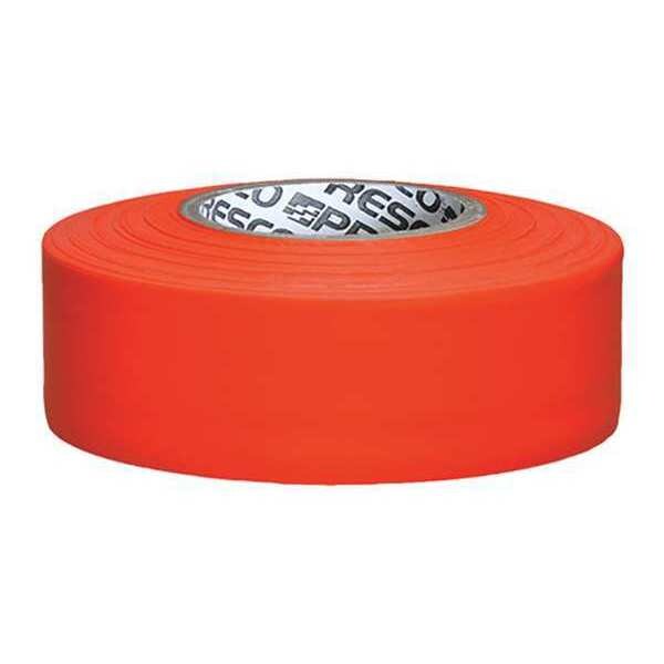 Arctic Flagging Tape, Orange Glo, 150 ft