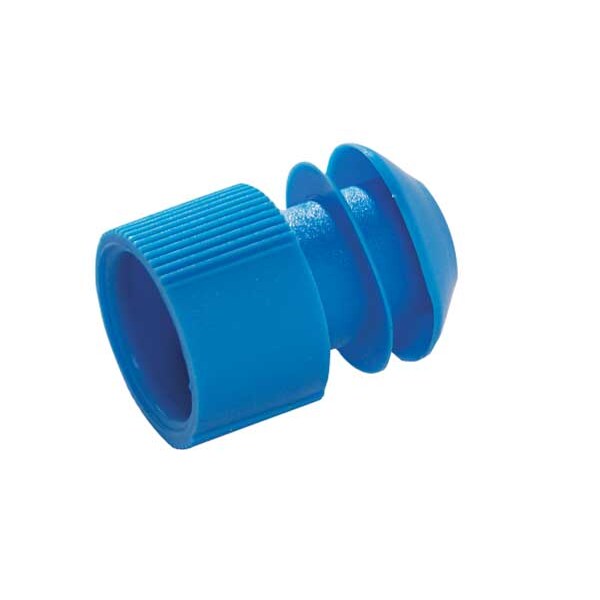 TestTube Stopper, 15-17mm, Blue, Pk1000