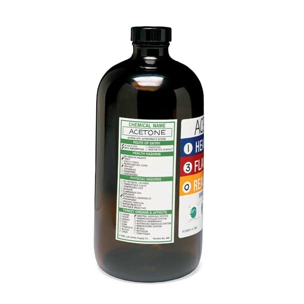 Secondary Label, 4 In. H, Paper, PK100