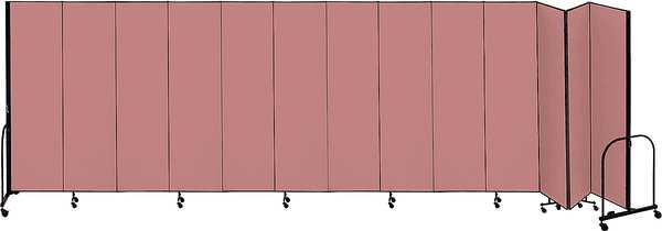 Partition, 24 Ft 1 In Wx7 Ft 4 In H, Mauve