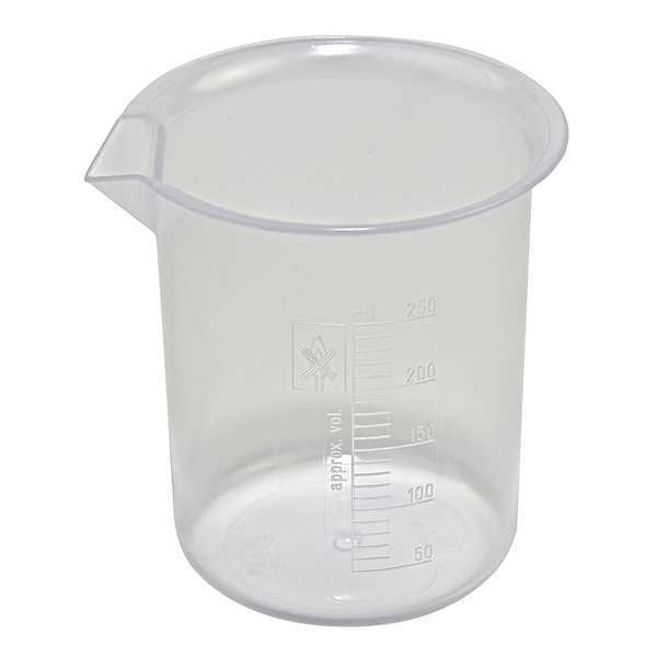 Beaker Graduated, Pp, 250mL, Pk8
