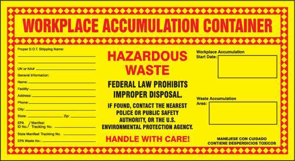 DOT Handling Label, 6-1/2
