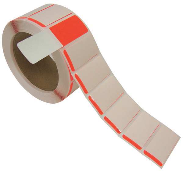 Self-Laminating Label, 1x2 In., PK500, 6994R