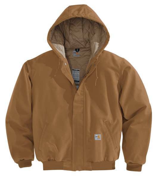 Carhartt Flame Resistant Duck Active Jac, Brown, 100% Cotton, 3XL