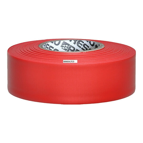 Taffeta Flagging Tape, Red, 300ft x 1-3/16