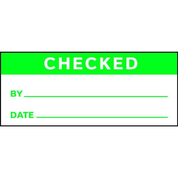 Inspection Label, English, Quality, PK350, TCSL2-21008